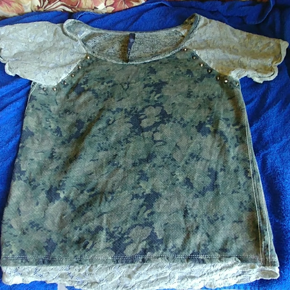 Camo and lace